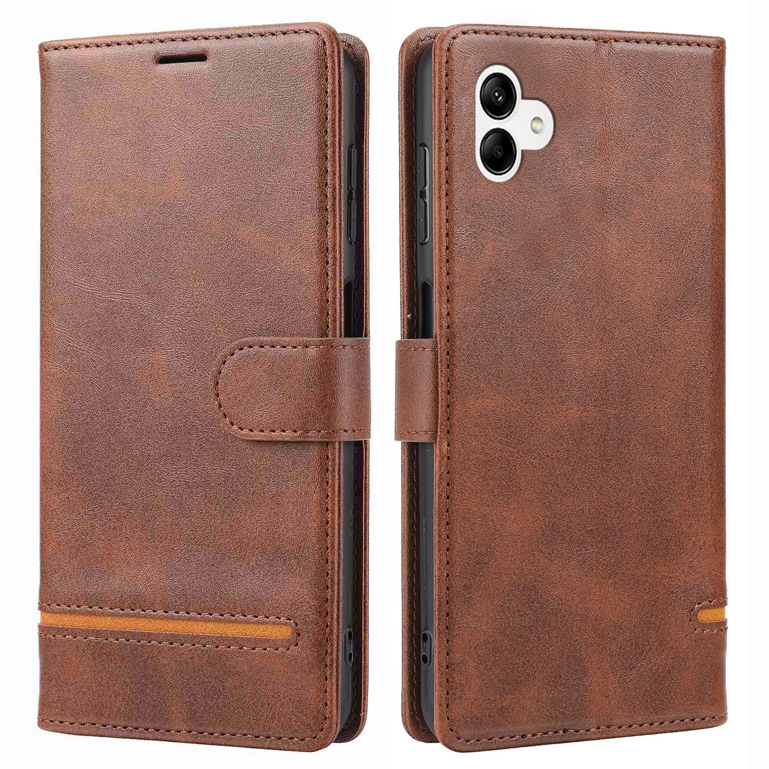 For Samsung Galaxy A04e 4G / F04 4G / M04 4G Horizontal Line PU Leather Flip Stand Case Wallet Cover For Samsung Galaxy A04e 4G / F04 4G / M04 4G Horizontal Line PU Leather Flip Stand Case Wallet Cover